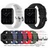 Silicone Watchband Strap Compatible For Oppo Watch3   Oppo Watch3 Pro Smart Watch Replacement Wristband grey blue compatible for OPPO Watch 3