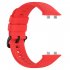 Silicone Watchband Strap Compatible For Oppo Watch3   Oppo Watch3 Pro Smart Watch Replacement Wristband wine red compatible for OPPO Watch 3Pro