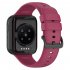 Silicone Watchband Strap Compatible For Oppo Watch3   Oppo Watch3 Pro Smart Watch Replacement Wristband wine red compatible for OPPO Watch 3Pro