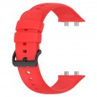 Silicone Watchband Strap Compatible For Oppo Watch3 / Oppo Watch3 Pro Smart Watch Replacement Wristband bright red compatible for OPPO Watch 3Pro