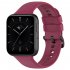 Silicone Watchband Strap Compatible For Oppo Watch3   Oppo Watch3 Pro Smart Watch Replacement Wristband wine red compatible for OPPO Watch 3Pro