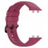 Silicone Watchband Strap Compatible For Oppo Watch3   Oppo Watch3 Pro Smart Watch Replacement Wristband wine red compatible for OPPO Watch 3Pro