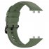Silicone Watchband Strap Compatible For Oppo Watch3   Oppo Watch3 Pro Smart Watch Replacement Wristband dark green compatible for OPPO Watch 3Pro