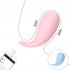 Silicone Whale Shaped Vibrating Egg Waterproof 10 speed Adjustable G Spot Vibrator Female Panties Sex Toys APP version pink