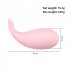 Silicone Whale Shaped Vibrating Egg Waterproof 10 speed Adjustable G Spot Vibrator Female Panties Sex Toys APP version pink