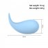 Silicone Whale Shaped Vibrating Egg Waterproof 10 speed Adjustable G Spot Vibrator Female Panties Sex Toys APP version blue