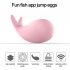 Silicone Whale Shaped Vibrating Egg Waterproof 10 speed Adjustable G Spot Vibrator Female Panties Sex Toys APP version blue