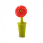 Silicone Wine Bottle  Stopper Flower Shaper Wine Cork Plug Portable Leakproof Sealer Rose flower