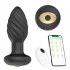 Silicone Wireless Vibrating Butt Plug Anal Vibrator Wireless Remote APP Sex Toys For Women Men Ass Anal Dildo Massager APP model