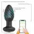 Silicone Wireless Vibrating Butt Plug Anal Vibrator Wireless Remote APP Sex Toys For Women Men Ass Anal Dildo Massager APP model