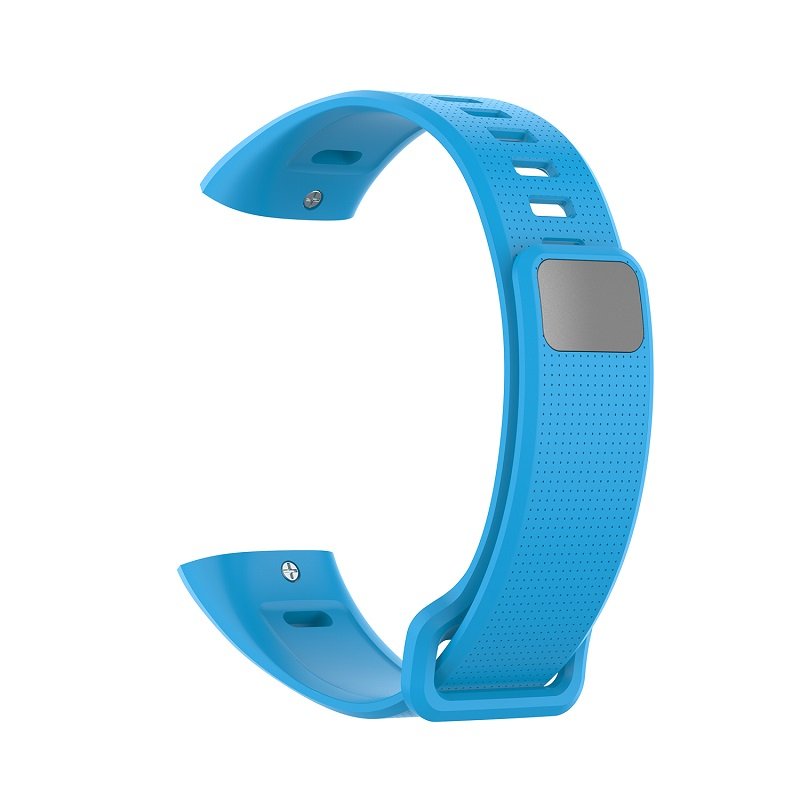 Silicone Wrist Strap For Huawei Band 2 Pro Band2 ERS-B19 ERS-B29 Sports Bracelet Straps Wristband Light blue