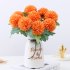 Silk Cloth Artificial Flower Ball Chrysanthemums Oranment Wedding Home  Decoration Orange