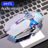 Silver Eagle Machinery Gaming Mouse Cable Computer Desktop Laptop Universal Silent Mute Mouse Black silent version