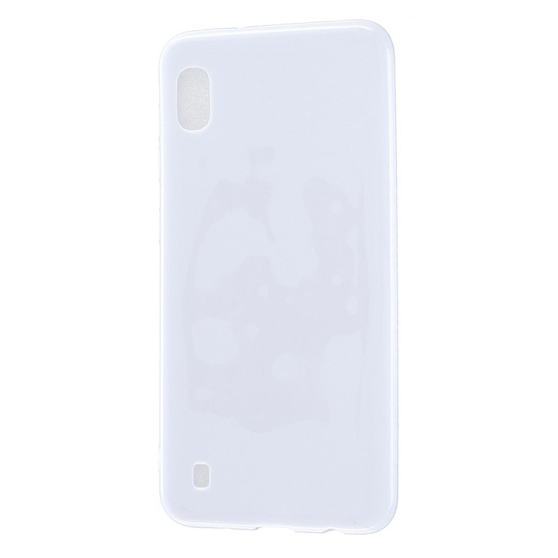 For Samsung A10/A20/A30/A50 Phone Case Soft TPU Overal Protection Precise Cutouts Easy to Install Cellphone Cover  Milk white