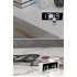 Simple Home Multi Function LED Digital Alarm Clock PVC Rectangular Light TS S70 R