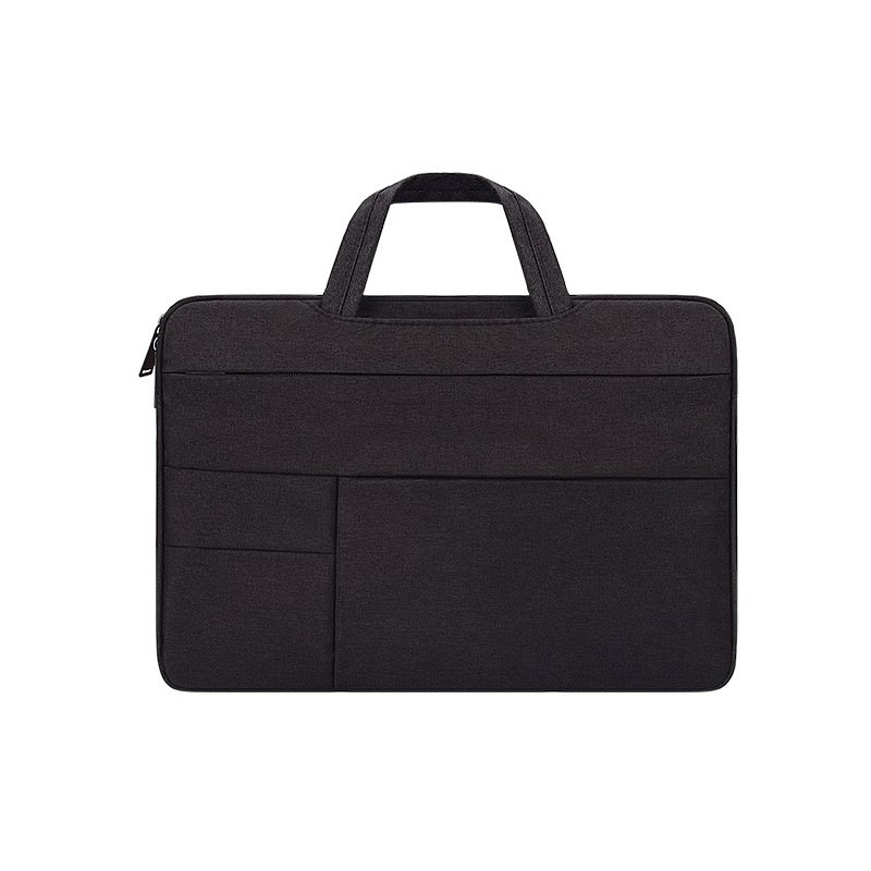 Simple Laptop Case Bag for Macbook Air 11.6 inches, 12.5 inches, 13.3 inches, 14.1 inches Notebook Handbag   Black_13.3 inches