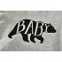 Simple Leisure Short Sleeve T Shirts Round Neck Animal Printing Parent child Clothing Tops