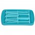 Simple Tri fold Baby Bottle Drying Rack Storage Water Cup Shelf blue