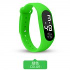 Simple Watch Hand Ring Watch Led Sports Fashion Electronic Watch green