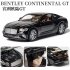 Simulate 1 24 Alloy Car Toy with Sound Light Door Opened Model for Bentley green