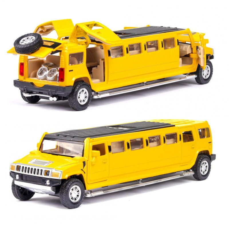 yellow hummer toy car