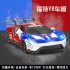 Simulate Alloy Racing Car Model Toy for Ford V8 Collection Home Decoration Red top