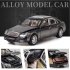 Simulate Car Model 1 24 Maybach 62s Alloy Car Model Sound Light Metal Toy Black silver