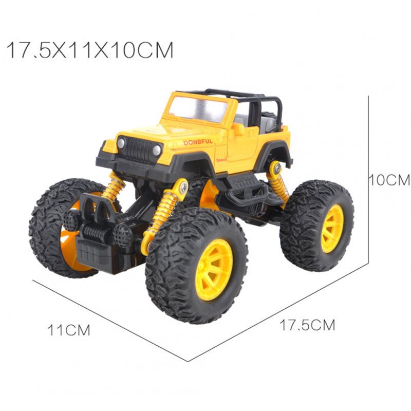 Simulate Children's Alloy Pull-back Vehicle Off-road Climbing Car Model Toy Gift