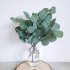 Simulate  Eucalyptus  Leaf Artificial Greenery Holiday Greens DIY Christmas  Decor With Berry