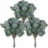 Simulate  Eucalyptus  Leaf Artificial Greenery Holiday Greens DIY Christmas  Decor With Berry