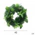 Simulate Leaves Wreath for Wedding Home Decoration