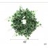 Simulate Leaves Wreath for Wedding Home Decoration