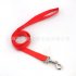Simulate Nylon Candy Color Pet Lead Leash with Clip for Dog Collar Harness  black L