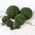 Simulate Plastic Leave Ball Artificial Grass Ball Home Party Wedding Decoration EZJJ