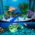 Simulate Resin Bridge Landscape Ornament for Aquarium Fish Tank Decoration small
