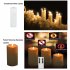 Simulate flameless candle lamp  3D flickering flame  brings you realistic illusion 