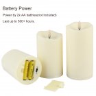 Simulate flameless candle lamp  3D flickering flame  brings you realistic illusion 