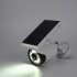 Simulated Solar Camera Lamp Waterproof Wall  Light Dummy Monitor With Motion Sensor