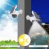 Simulated Solar Camera Lamp Waterproof Wall  Light Dummy Monitor With Motion Sensor