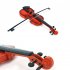 Simulated Violin Musical Instrument For Kids Beginner Adjustable Strings Violin Early Educational Toys For Birthday Christmas Gifts random color