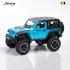 Simulation 1 23 Off road Vehicle Model Children Alloy Pull Back Car Model Toy for Christmas Birthday Blue