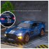 Simulation 1 24 Gt500 Alloy Car  Mode  Ornaments High Speed Miniature Model With Sound Light Model Electric Toy Car Gift For Kids black