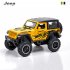 Simulation 1 24 Off road Vehicle Model Children Alloy Pull Back Car Model Toy for Christmas Birthday Yellow