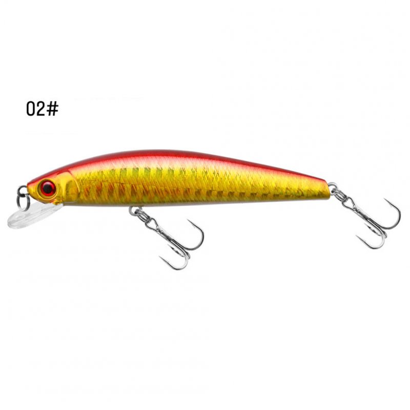 Simulation Bait Floating Mino 8cm7g Simulated Bait with Built-in Sound Bead for Fishing 2 # colours