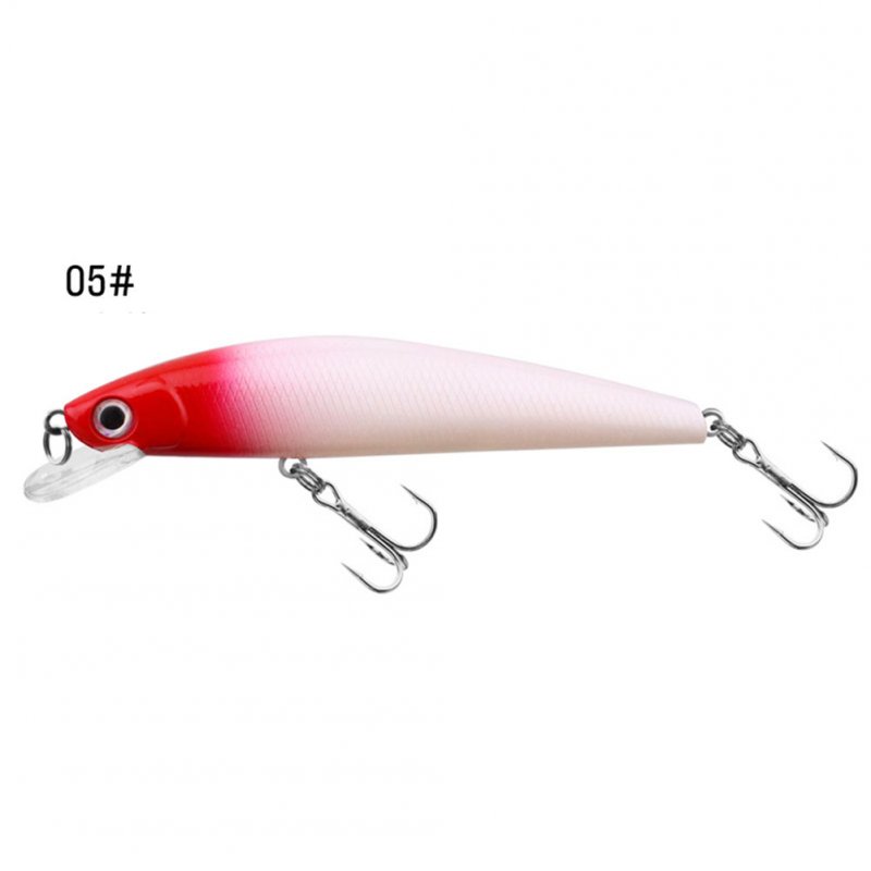 Simulation Bait Floating Mino 8cm7g Simulated Bait with Built-in Sound Bead for Fishing 5# color