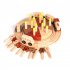 Simulation Birthday Cake Building Blocks Toys DIY Cake Track Train Toy Early Educational Toys Cake Track Train