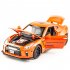Simulation Car Model Ornaments Compatible for GTR Sports Car Alloy Model Toys