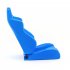 Simulation Chair Mini Cab Seat Model Car Driving Seat for 1 10 trx4 scx10 RC Climbing Car Decorative Accessories A section blue