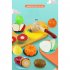Simulation  Fast  Food  Set Kitchen Play House Pizza Hamburger Model Cutie Children Toys Fruit