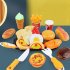Simulation  Fast  Food  Set Kitchen Play House Pizza Hamburger Model Cutie Children Toys Hamburger